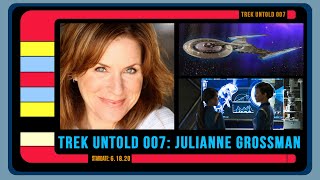 Julianne Grossman, voice of USS DISCOVERY, on \