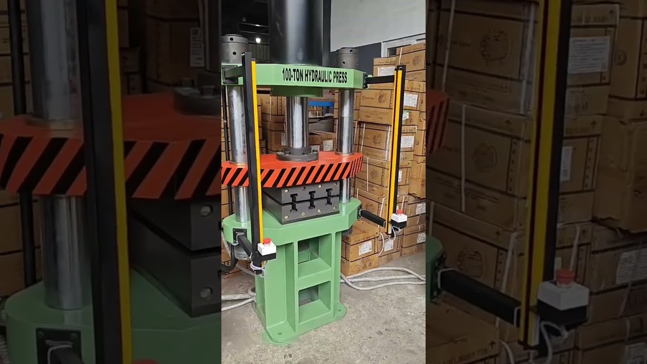 HYDRAULIC PRESS|100TON|SVS HYDRAULICS PVT. LTD.  #hydraulic  #machine #hydraulicpress #manufacturing