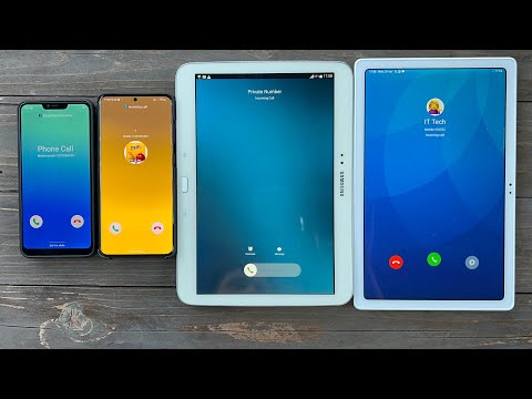 Galaxy A7 vs TAB 3 Incoming Call Hold A50 Samsung vs Note 20