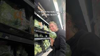 Plastic pollution at supermarkets #plasticpollution #sustainability #lesswaste