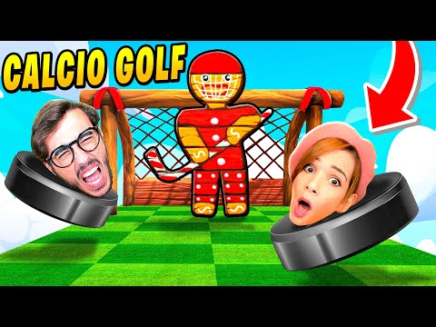 GIOCO A CALCIO SU GOLF CONTRO I MIEI AMICI! - Golf With Friends