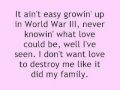 Pink   Family portrait Lyrics