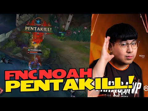 FNC Noah Kalista PENTAKILL vs BDS | LEC 2024