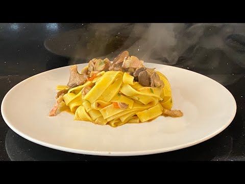 Tagliatelle ai Funghi Cardoncelli