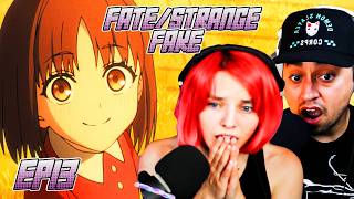 HEARTBREAKING.... | Fate/Strange FAKE Episode 13 REACTION