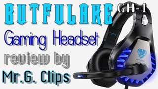 BUTFULAKE GH-1 Pro Gaming Headset review!