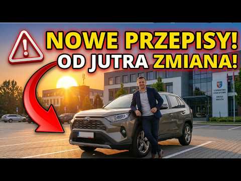 Kierowcy, czas start! Zmiany wchodzą w życie już jutro!