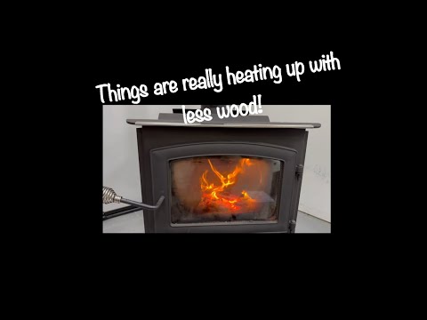 4 tips for getting more heat from my wood stove with less wood!