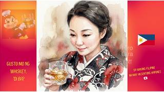 Gusto mo ng whiskey, 'di ba? - A Japanese song in Tagalog with Japanese accent😂