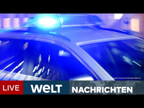 TÖDLICHE SCHÜSSE: Junger Mann randaliert - Drei Polizeikugeln treffen ihn wohl im Rücken | WELT Live