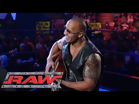 Hollywood Rock Is Leaving Sacramento (The Rock Concert) - Monday Night RAW!