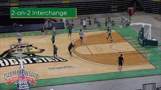 Scott Nagy's "2-on-2 Interchange" Basketball Practice Drill!