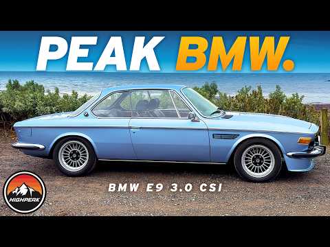 BMW Will Never Make A Car Like This Again… (E9 3.0 CSi Review)
