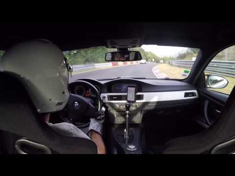 BMW M3 E92 Nürburgring Touristenfahrten 11.09.2016 w/traffic and yellow flag