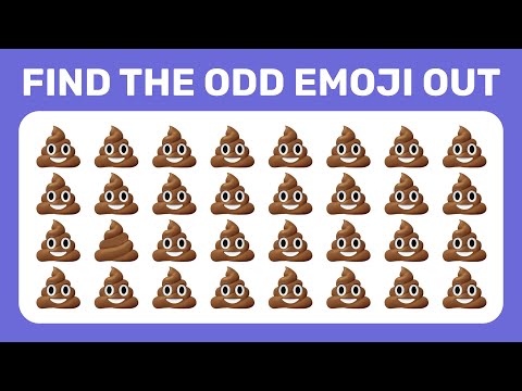 Find the ODD One Out! Emoji Quiz | Easy, Medium, Hard