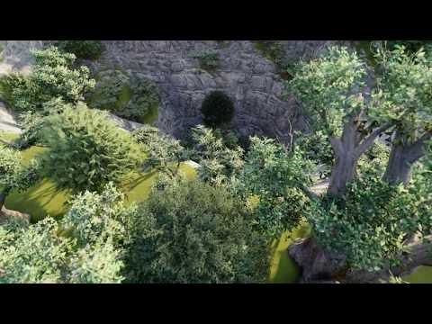 CGI Nature Scene With Relaxing Music