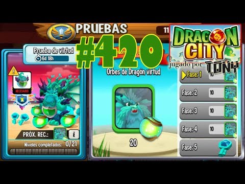 Dragon City "Capítulo 420 - Prueba de Orbes: Dragón Virtud" por Tony