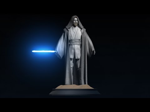 Obi Wan Kenobi Sculpt