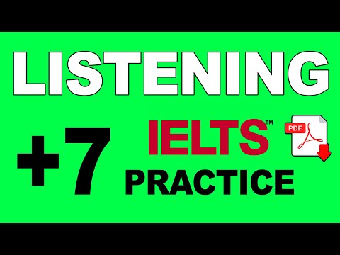 Listening Exercises for IELTS  TOEFL - PROFICIENCY + PDF - International Exams - Easy English Lesson