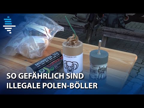Der große Test - So gefährlich sind illegale Polen-Böller