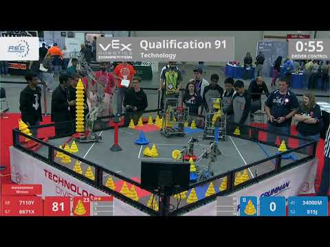 2018 VRC Tech Q91 - 7110Y 6671X vs 34000M 815J - 114 to 41