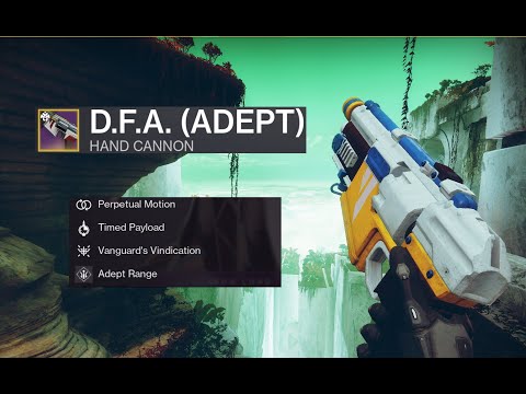 Get an Adept DFA This Week Even If You're A Solo LFG Player With This Guide