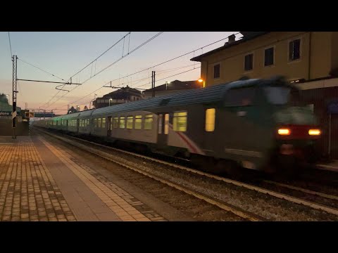 [4K] Trenord RE Milano Centrale - Sondrio. MDVC Revamp + E464 in coda.
