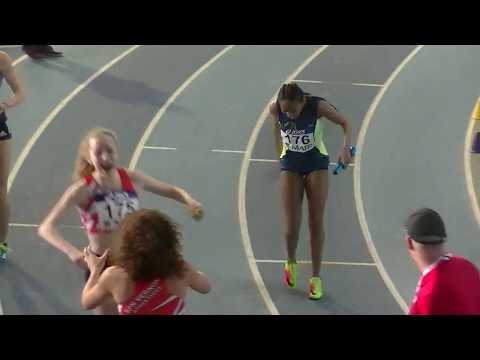 Championnats de France en salle CJ 2018 : Finale du 4x200m JUF