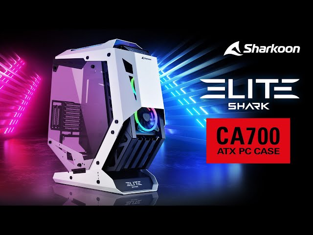 Vỏ Case Sharkoon ELITE SHARK CA700 - NEW