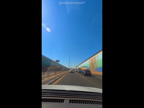 Highway Symphony: Timelapse Adventure from Najma to Lusail via Doha Expressway 🚗💨 #shorts