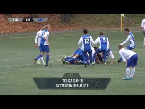 VSG Altglienicke - SV Tasmania Berlin (U19 A-Junioren, Verbandsliga) - Spielszenen | SPREEKICK.TV
