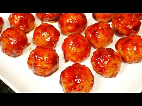 Sweet and Spicy Cocktail Meatballs Recipe