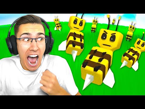 BEŽIM OD 100 OPASNIH PČELA!!