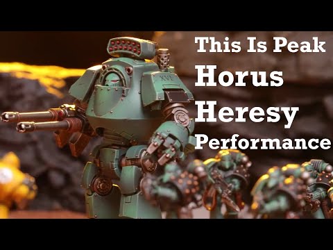 The New Plastic Contemptor Dreadnought From The Horus Heresy Boxset Is Awesome.
