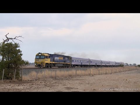 2AM8 Overland Passenger Train - PoathTV Australian Railways