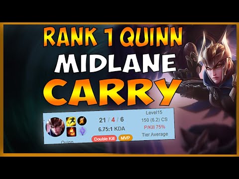HOW TO PLAY QUINN MID (CRAZY CARRY POTENTIAL) - League of Legends