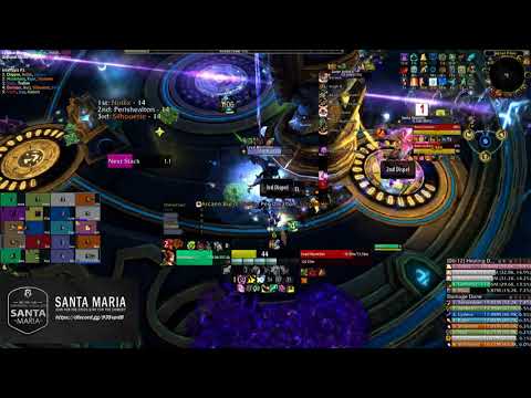 Santa Maria vs Queen Azshara Mythic - Windwalker PoV