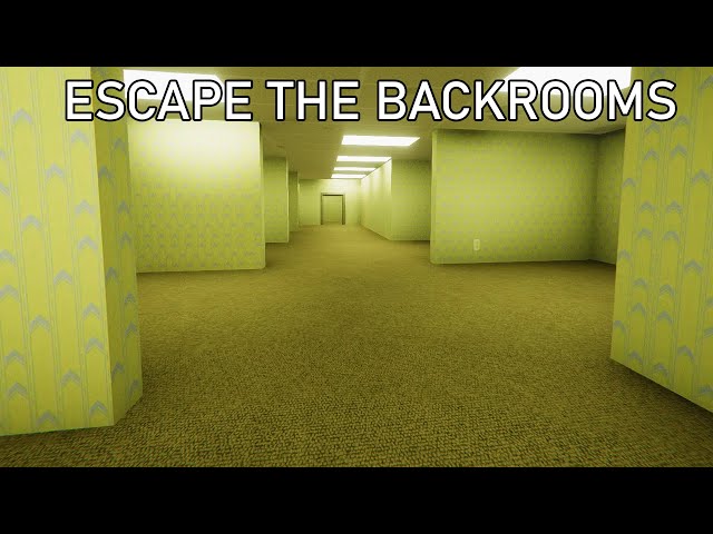 لعبة ‏ ESCAPE - BACKROOMS HORROR |  حساب  | PlayStation