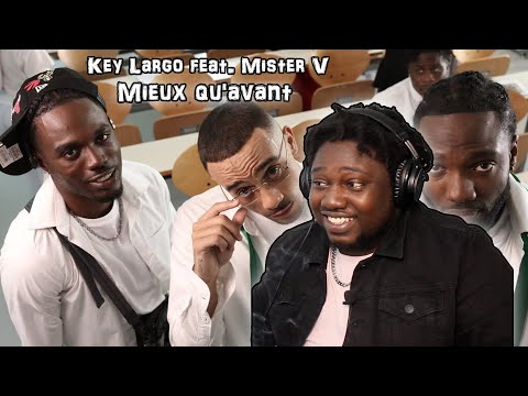 Key Largo feat. Mister V - Mieux qu'avant (Clip officiel) | FRENCH RAP REACTION