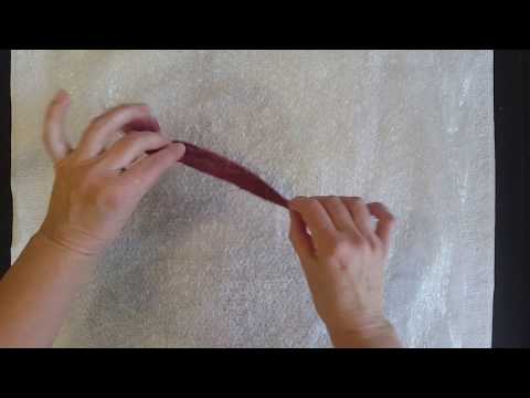 Wet Felting Octopus Legs