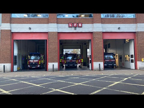 *MOBILISE - G362* LFB Hammersmith Pump Turnout + Returning Footage