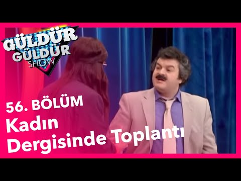 Güldür Güldür Show 56. Bölüm, Kadın Dergisinde Toplantı Skeci