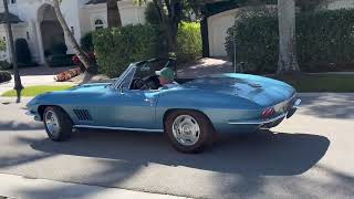 1967 Chevrolet Corvette Convertible 427 Drive By 1