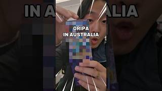 That was unexpected..! #oripa #australia #japan