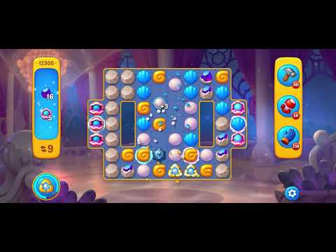 Fishdom level 12300 no boosters フィッシュダム ノーマル