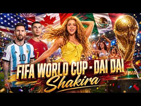 1 Hour Of World Cup 2026 Anthem - DAI DAI | Shakira - The Official 2026 FIFA World Cup™ Song
