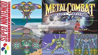 Metal Combat: Falcon's Revenge SNES - C&M Playthrough