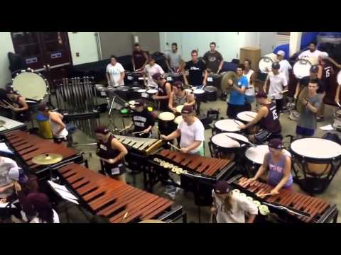 UMass Drumline 2015: Takin' It to the Streets - Band Camp (2)