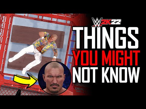 WWE 2K22 Things You Might Not Know #23 (Extreme Swing, 1.18 New Models, Crowd Glitch & More & More)