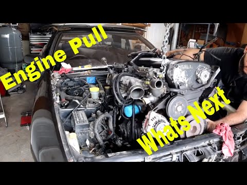 Rebuilding and Restoring an R32 Skyline Gtr Part 4 Engine Pull Rb26dett